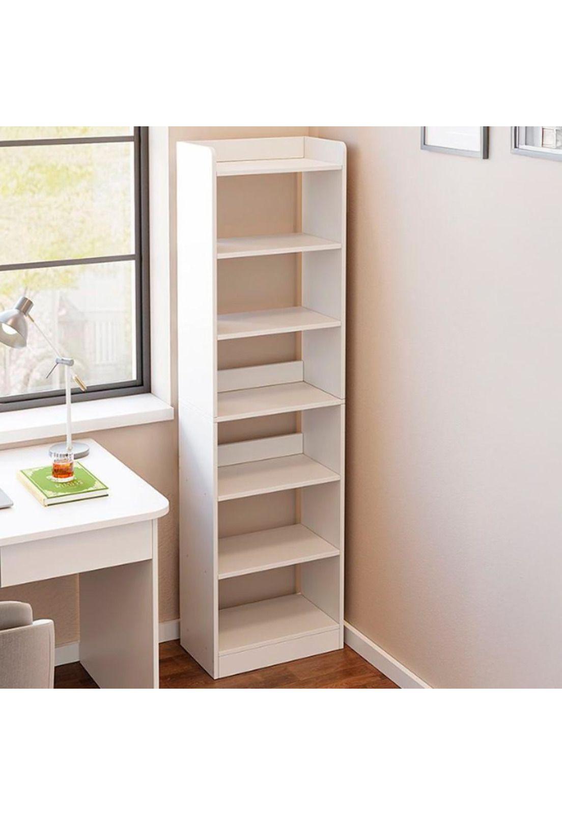 Librero 6 alturas 180x42x22cm Chic Home-2