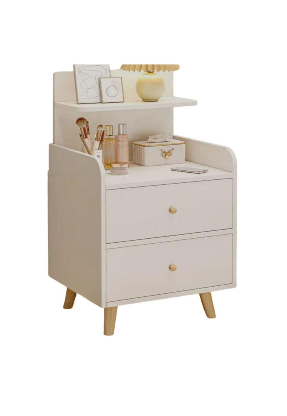 Velador dos niveles con soporte superior  45*40*70 Chic Home-0