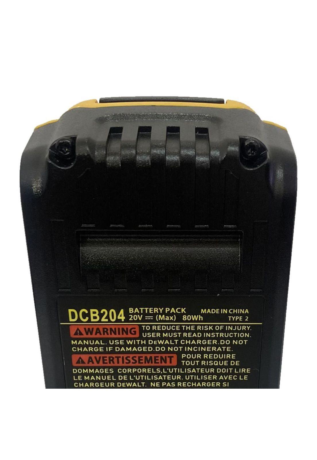 Batería Ion De Litio 20v Alternativa Dewalt Dcb204-b3-2