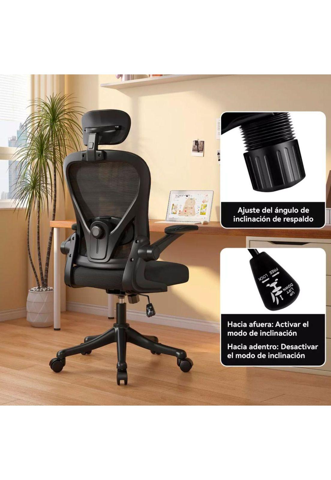 Silla Oficina Gerencial Apoyo Lumbar ChicHome-2