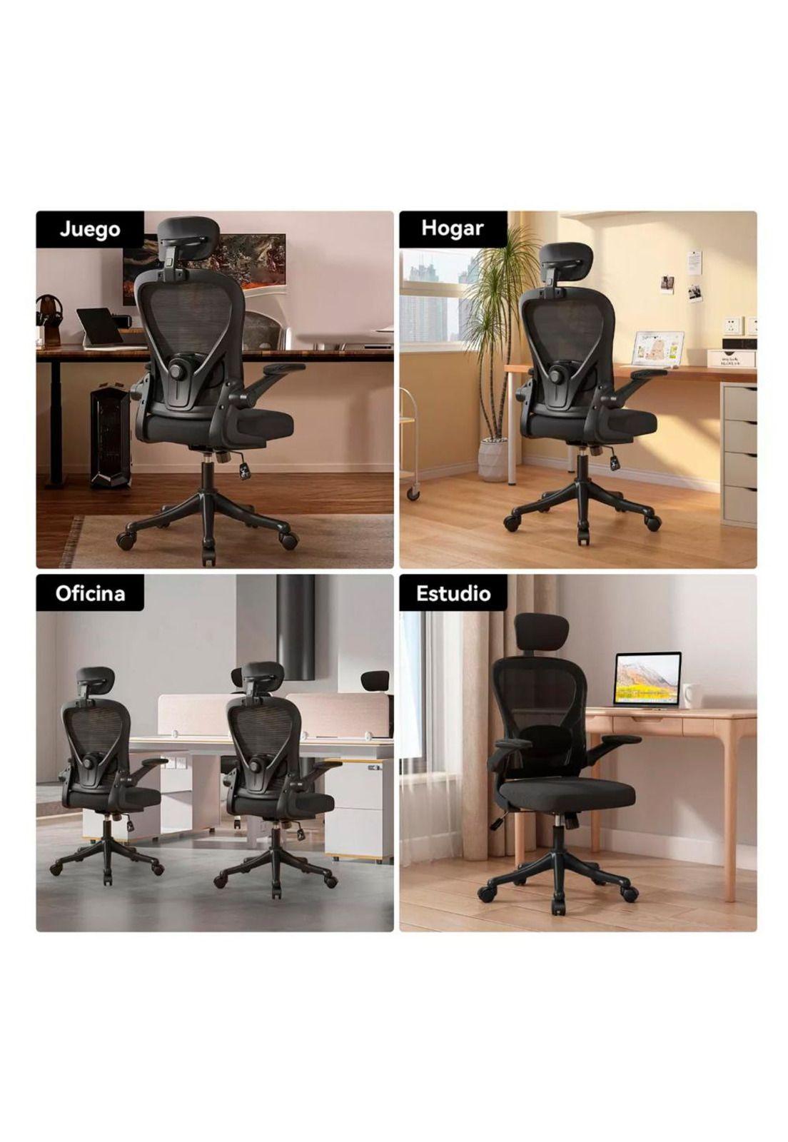 Silla Oficina Gerencial Apoyo Lumbar ChicHome-3
