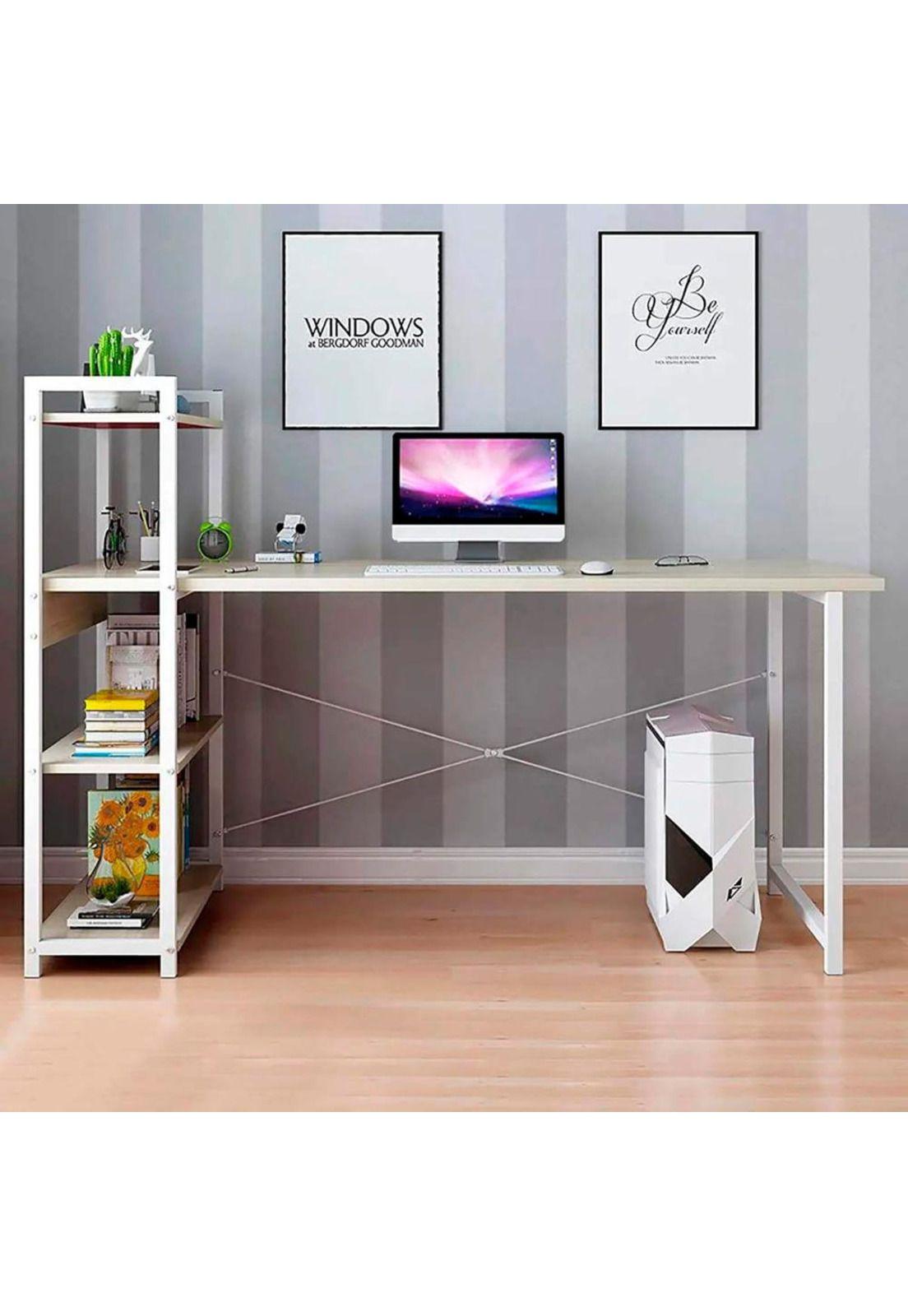 Escritorio H oficina 120x60x70cm Chic Home-3