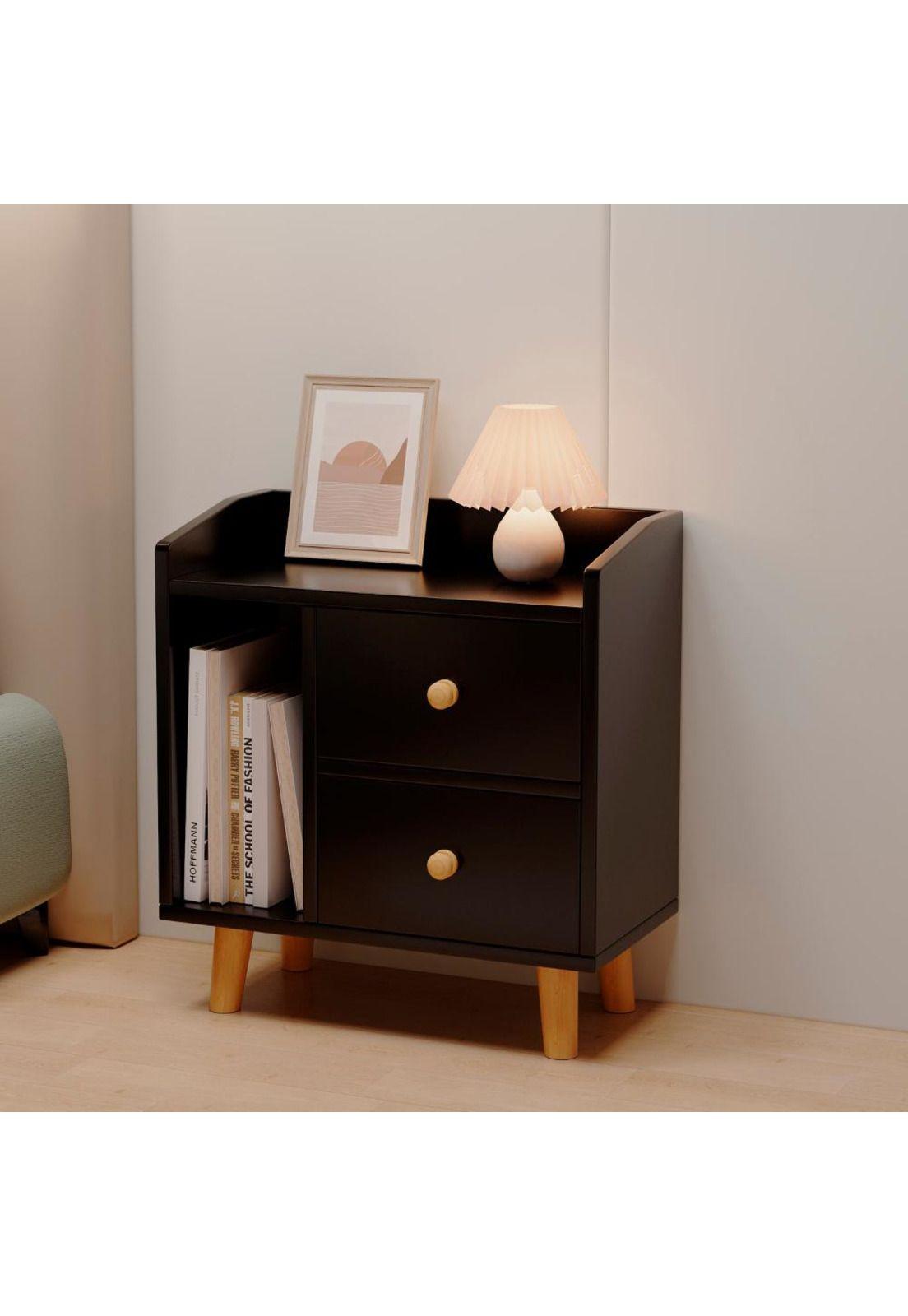 Velador 2 cajones 48cm Chic Home-4