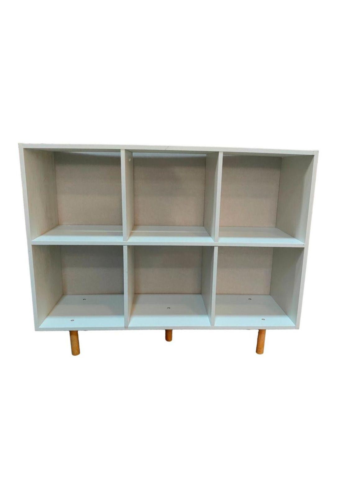 Librero estante nordico 90x30x70cm Chic Home-2