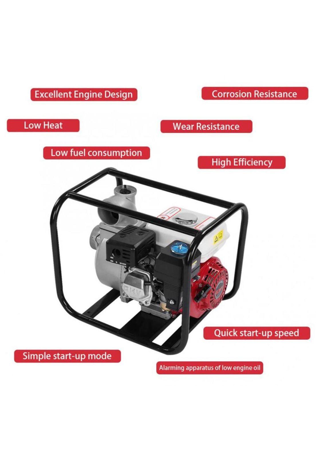 Motobomba De Agua 3 Pulgadas 6.5HP-4