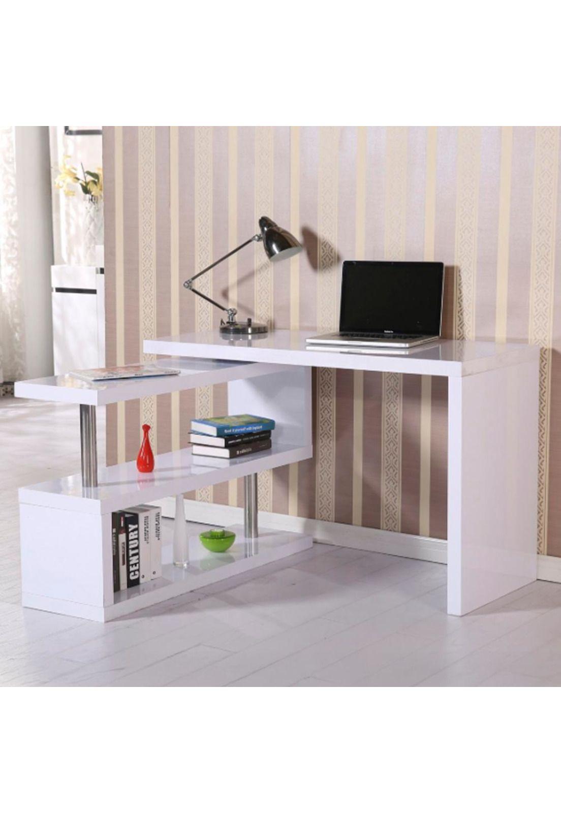 Escritorio moderno en L 140*50*75cm Chic Home-1