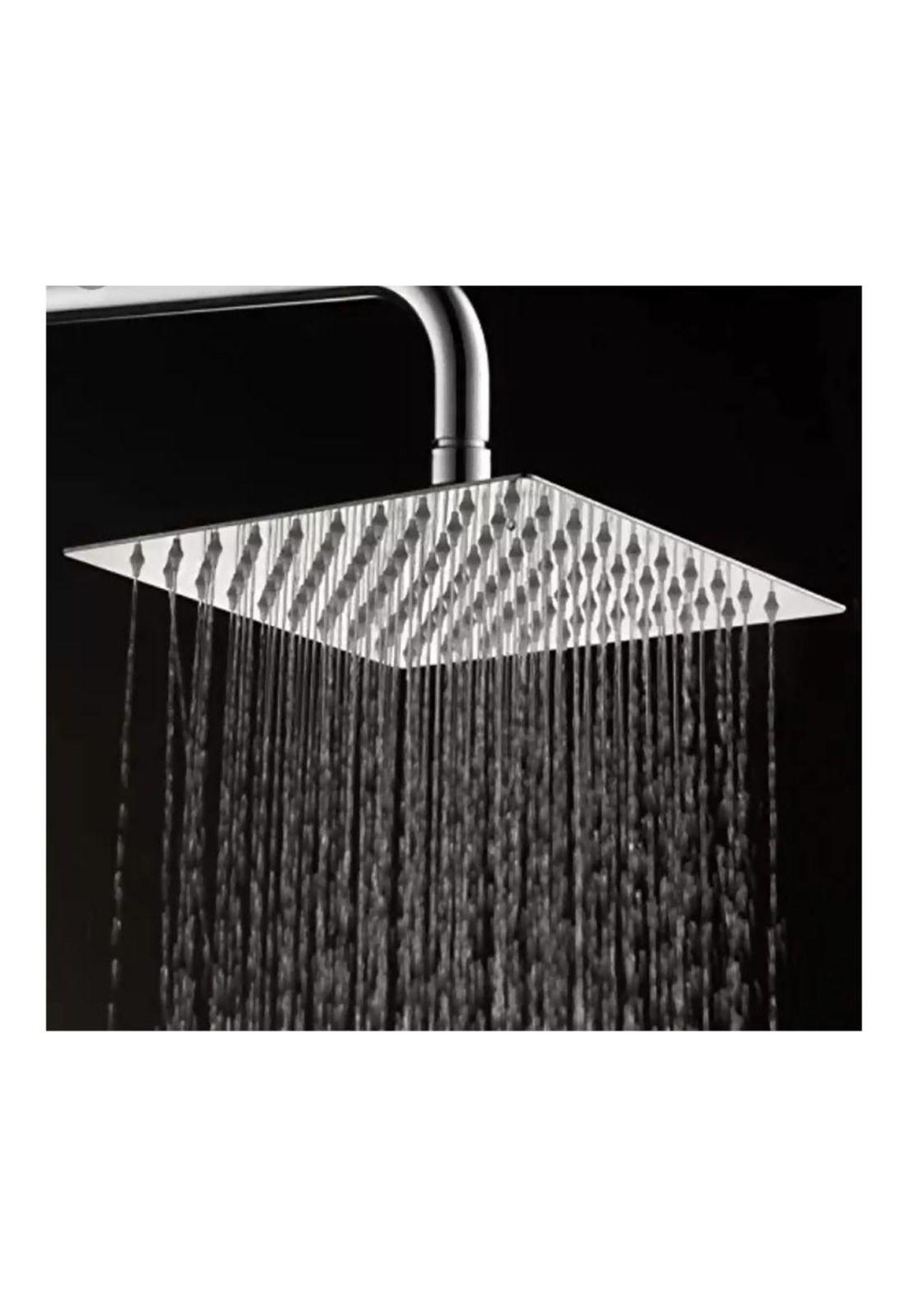 Moderna Columna De Ducha Tina Cuadrada con llave de paso-1