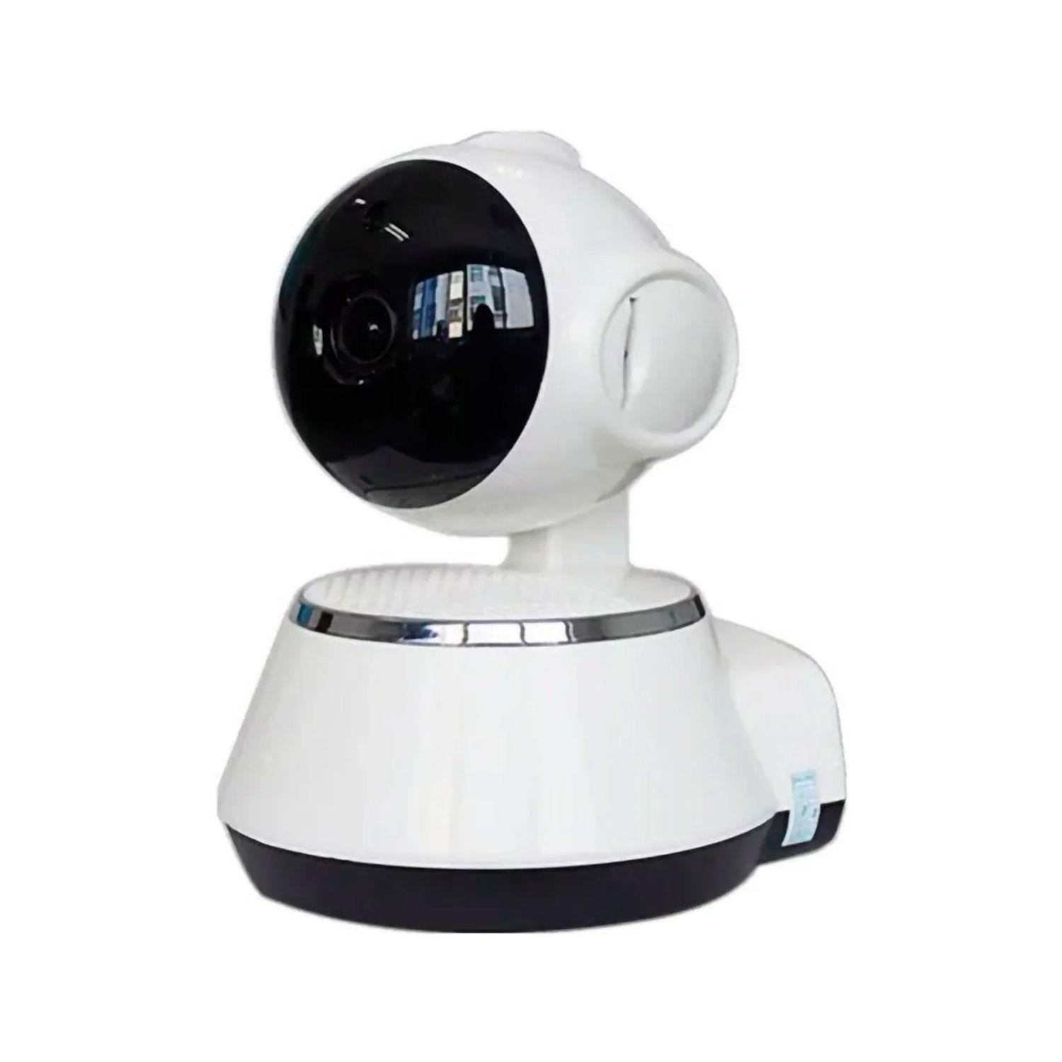 Camara Ip Interior 1mp Blanca Wifi Tarjeta Micro-0
