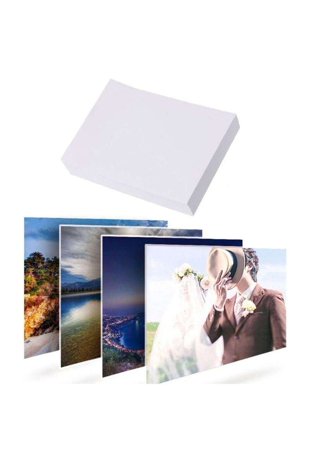 Papel Fotográfico Brillante Glossy A4 130 Gr 100 Hojas-0