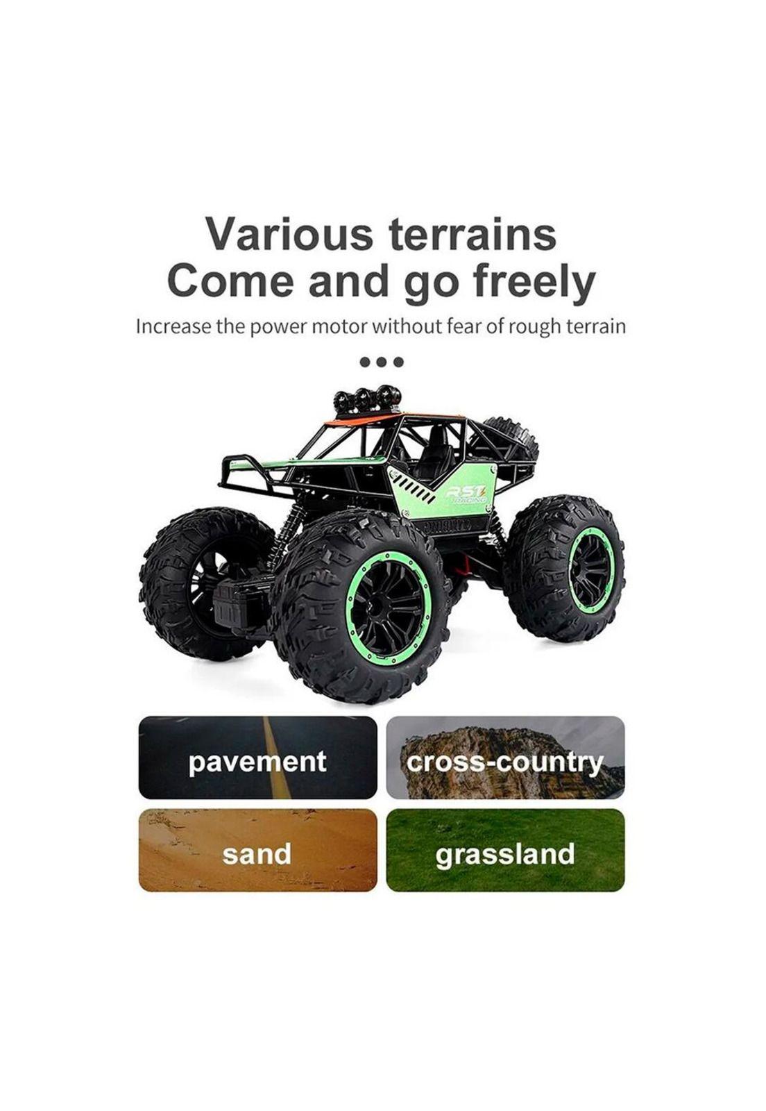 Auto A Control Remoto Crawler 4x4 Montañismo Rally 1:18-4