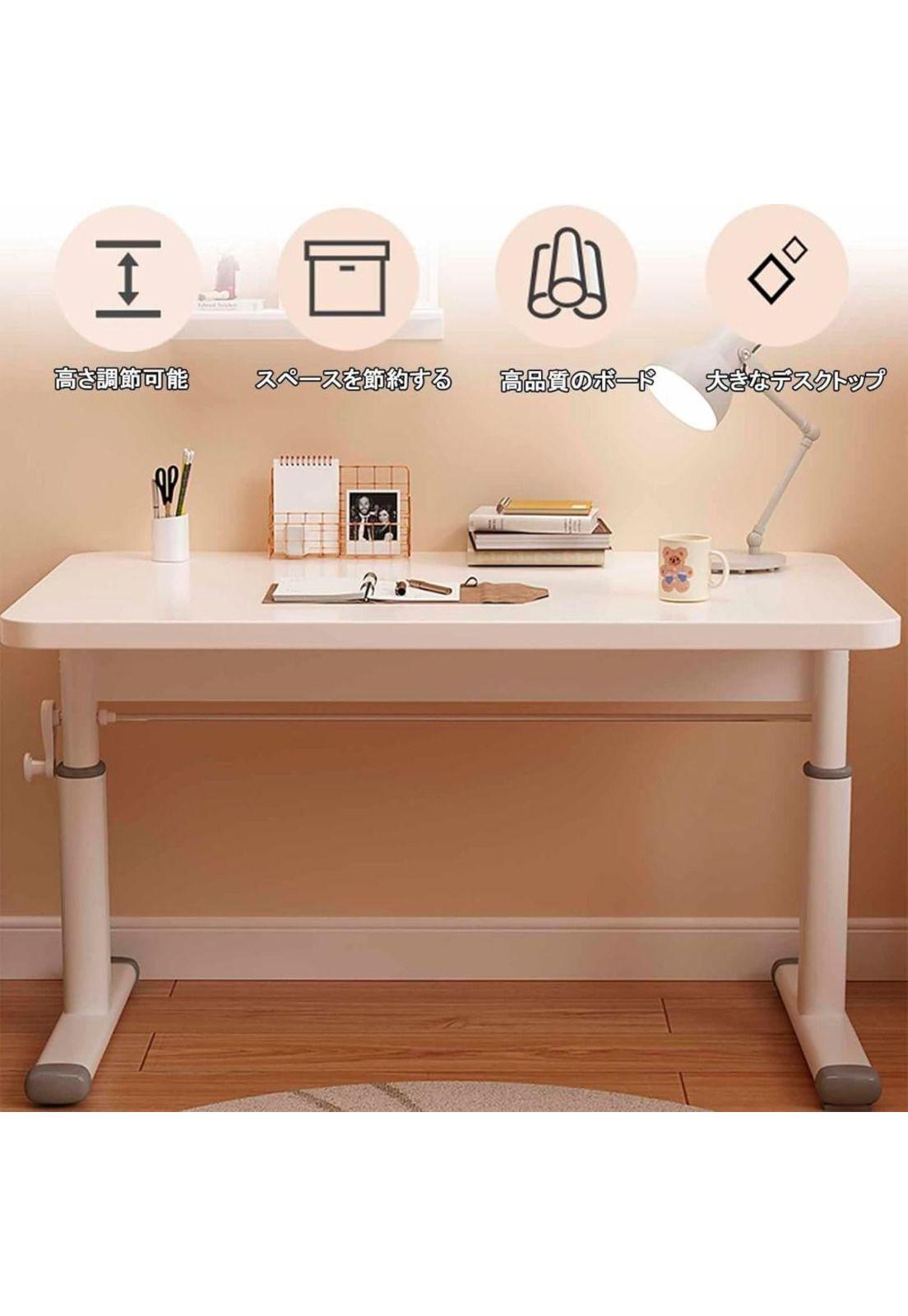 Escritorio Altura Ajustable Manual 120cm Chic Home-8