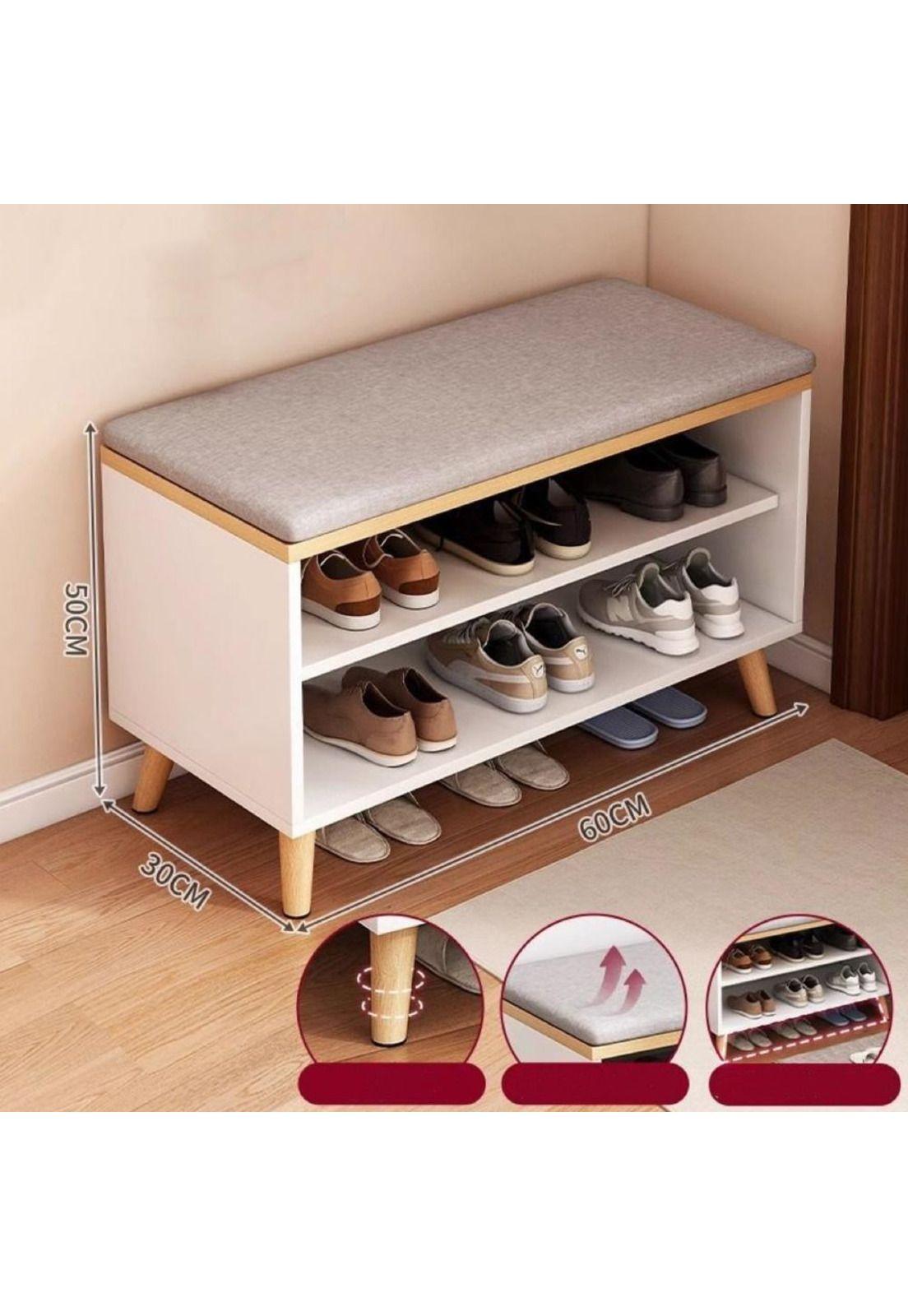 Zapatero Organizador Zapatos Banca Probador De Zapato-1