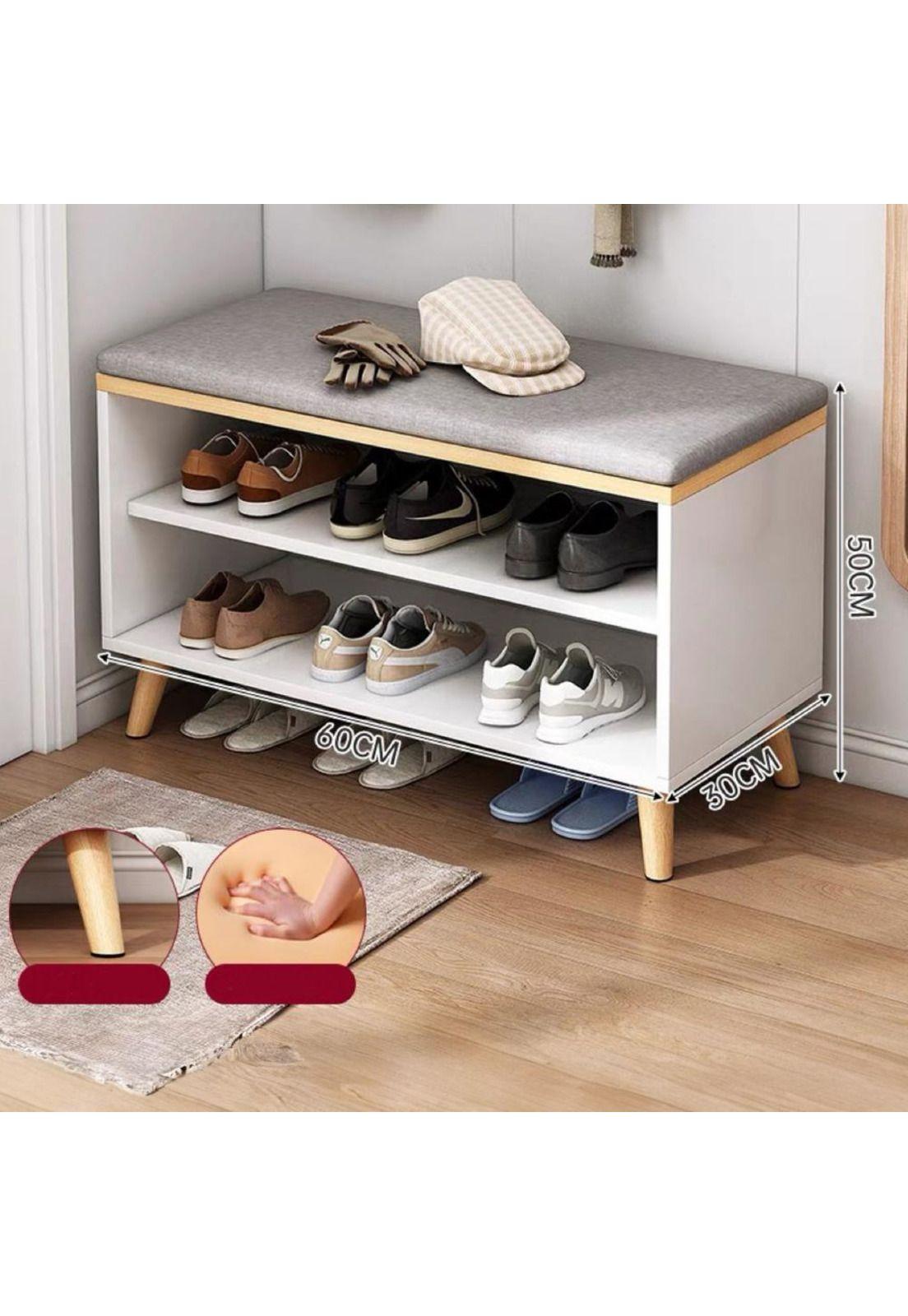 Zapatero Organizador Zapatos Banca Probador De Zapato-3