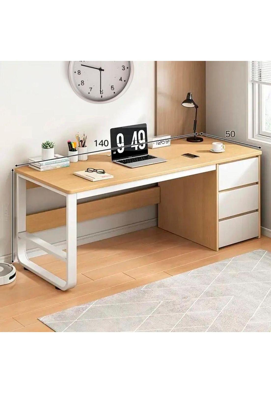 Escritorio Oficina profesional moderno 140cm ChicHome-2