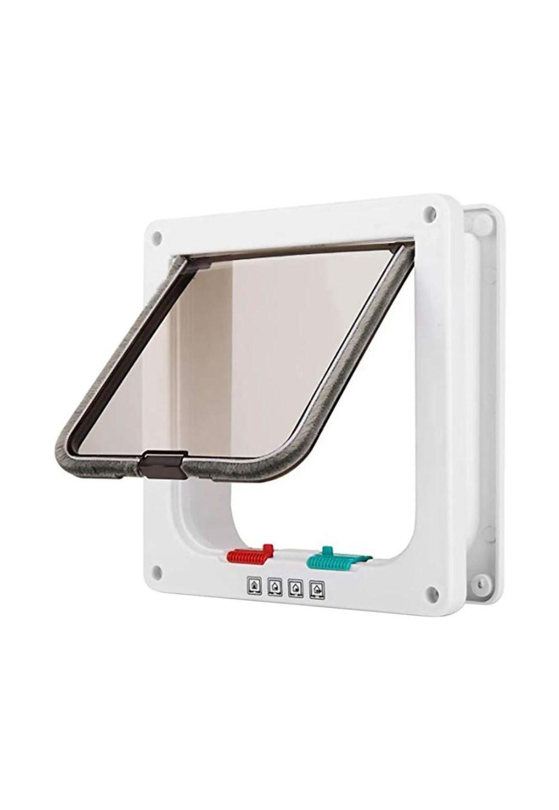 Puerta Exterior Pequeña Para Perro Gato Mascota Talla S-0