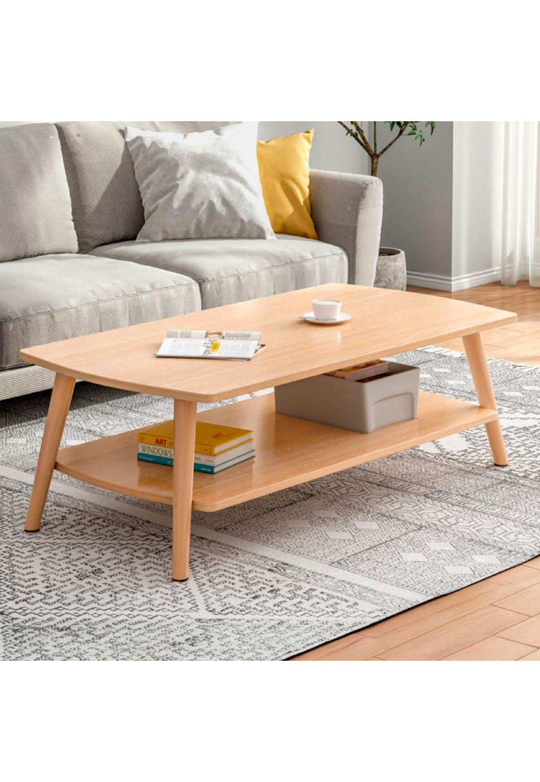 Mesa de Centro dos niveles 100cm Chic Home-2