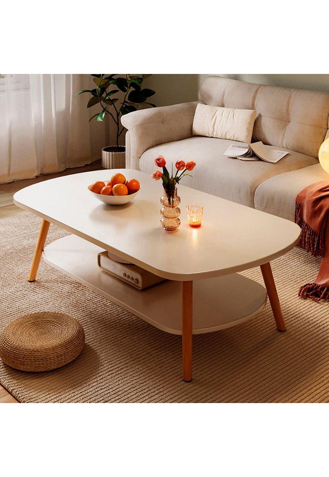 Mesa de Centro dos niveles 100cm Chic Home-2