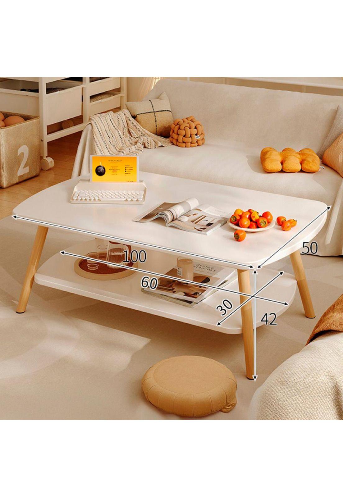 Mesa de Centro dos niveles 100cm Chic Home-3