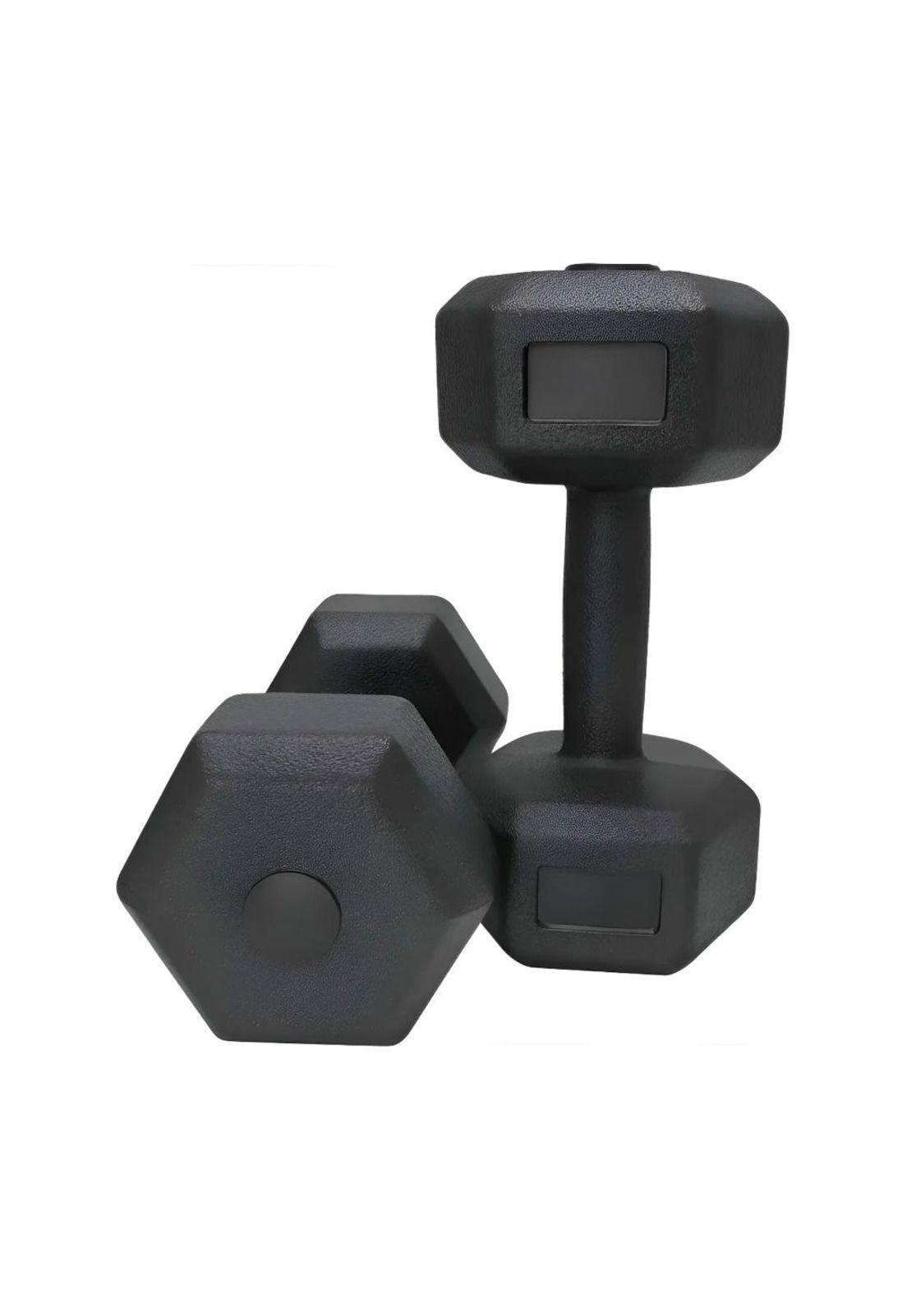 Par Mancuernas Hexagonales Caucho 10 Kg Boost Fitness-6