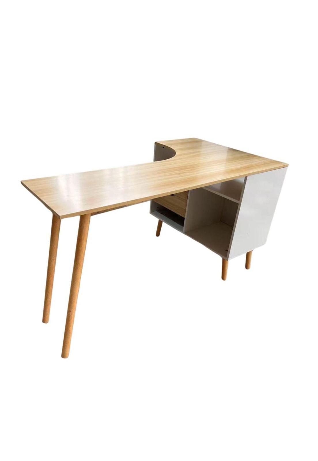 Escritorio en L cajones 145x81x75.8cm Chic Home-4
