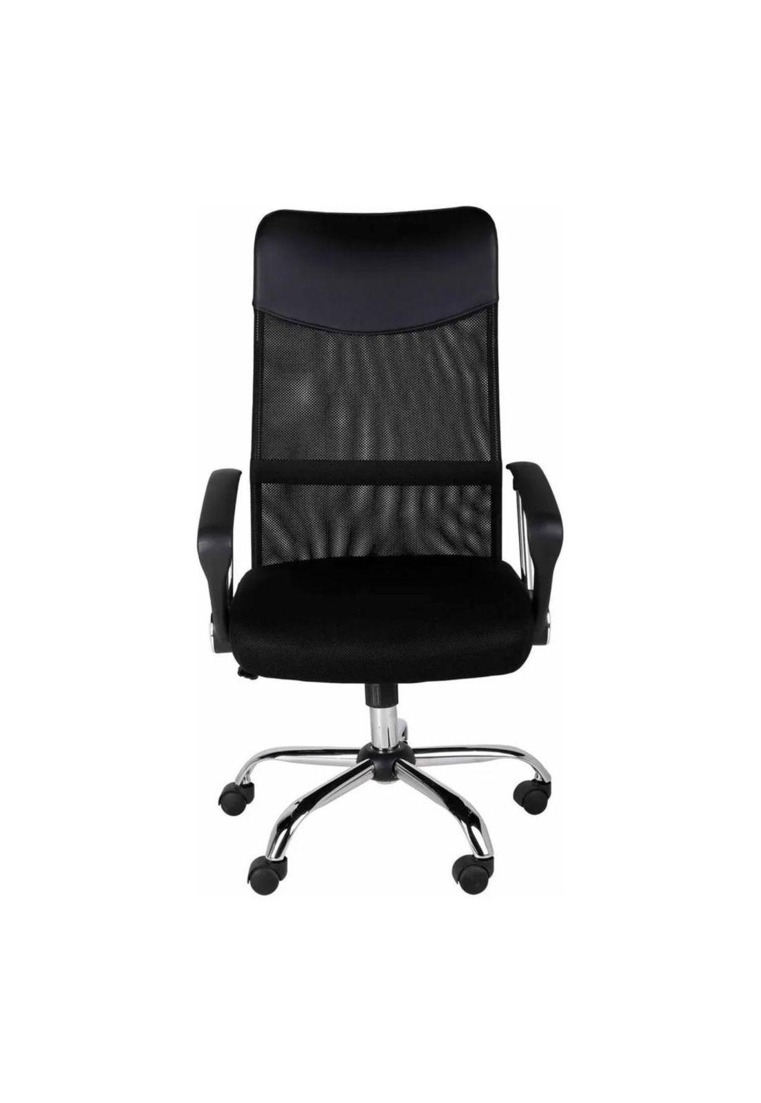 Silla Ejecutiva Malla 122x55x64 cm Negra-3