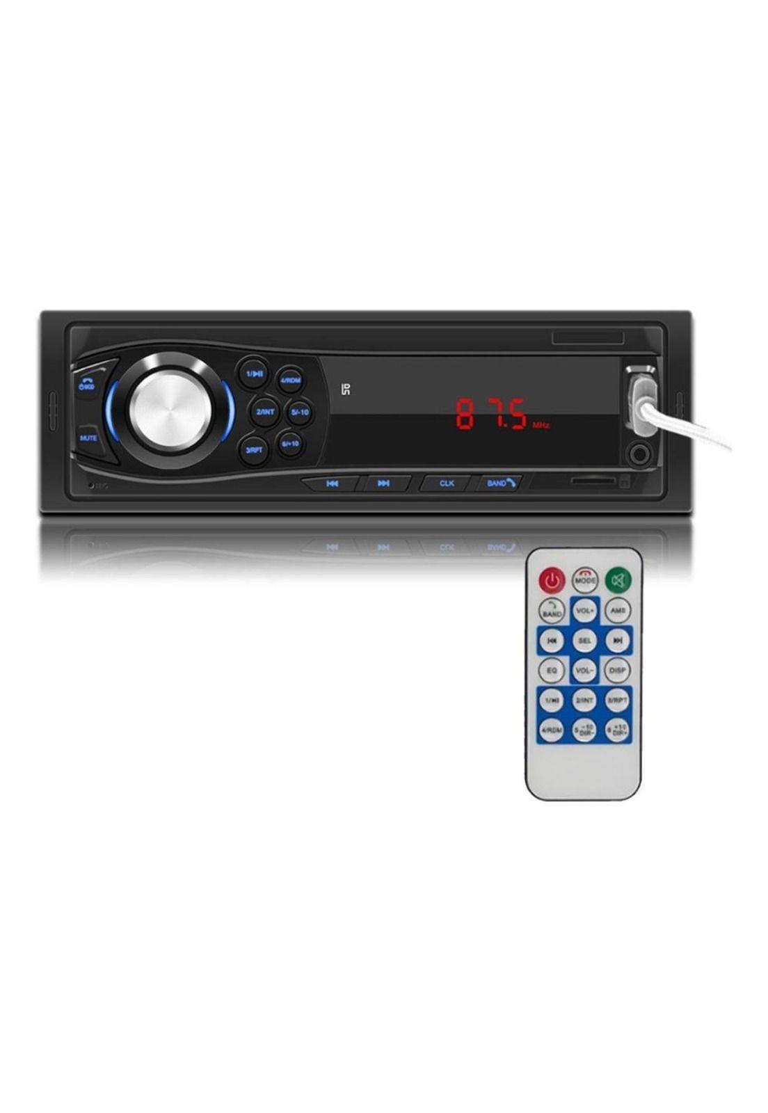 Radio Auto 1 Din Bluetooth + Mp3 + Aux-0