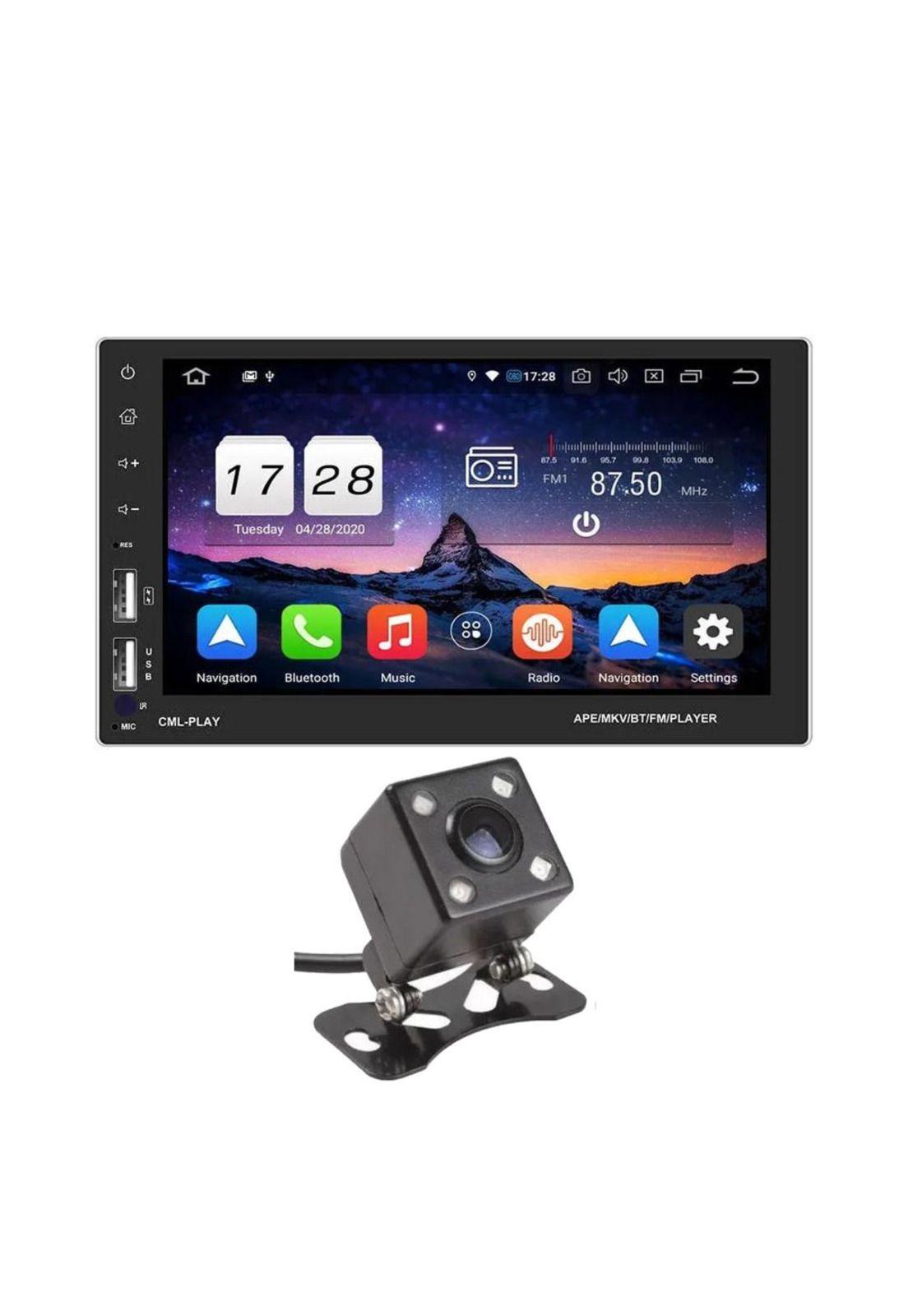 Radio Android 9.1 Gps Bluetooth Wifi 7 + Camara Retroceso-0