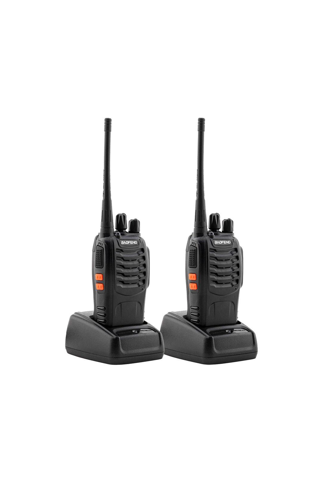 Pack 2 Radio Transmisor Walkie Baofeng 888s Con Manos Libres-0