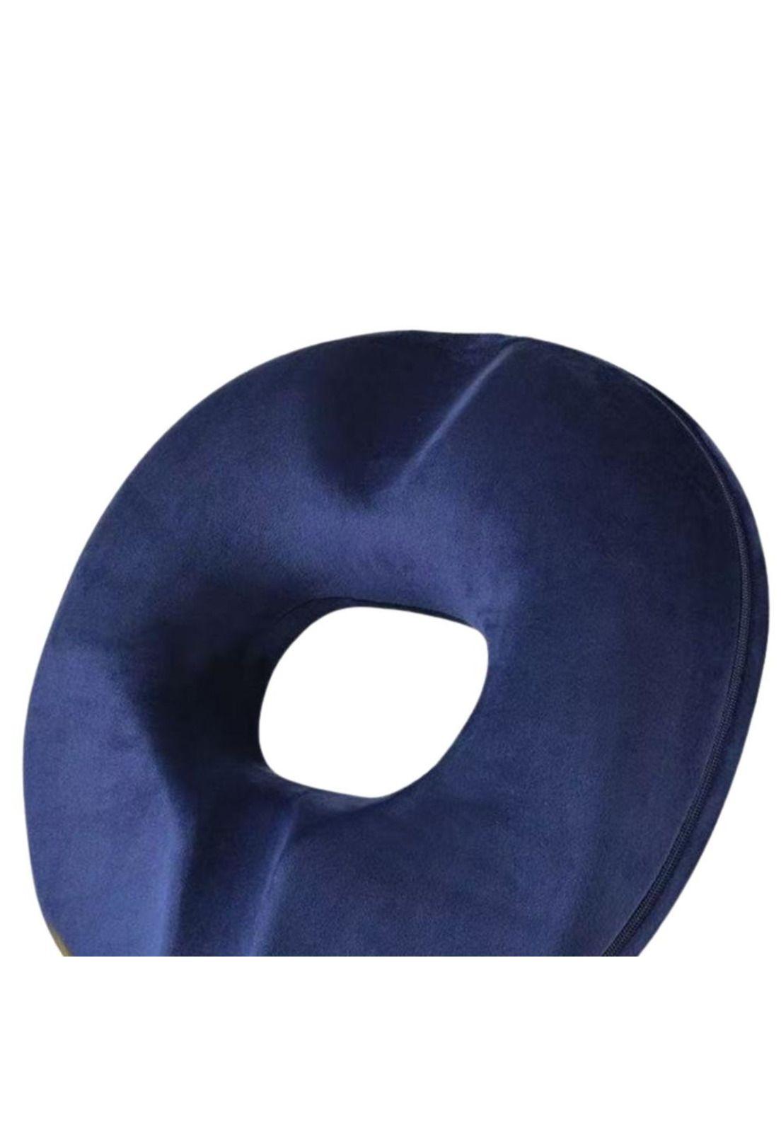 Cojin Ortopedico Picaron Antiescaras Memoria Funda Azul-2