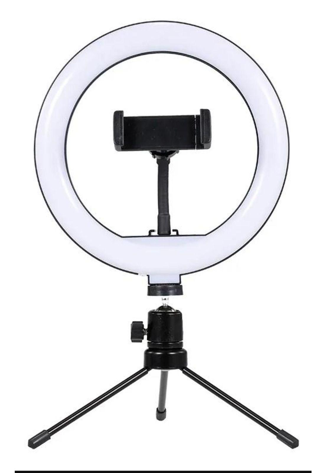 Aro De Luz 26cm Lámpara Led Fotografía + Trípode-0