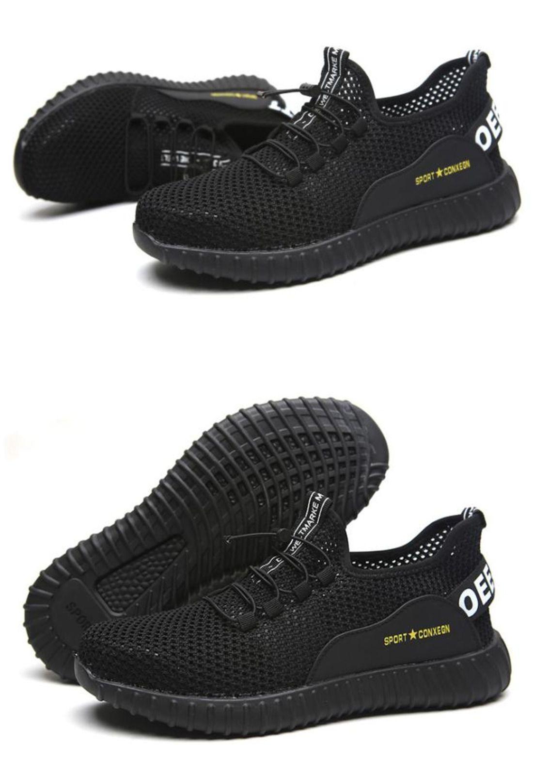 Zapatos Zapatilla De Seguridad Anti-smash Transpirable Tallas-3