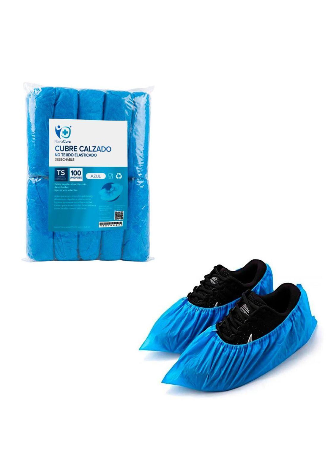 Cubre Calzado universal CPE azul x 100 unidades-0