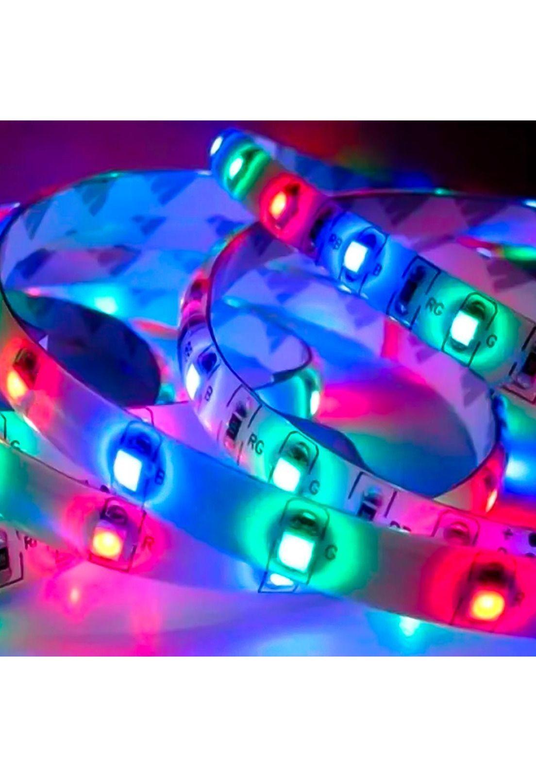 Tira De Luces Led Rgb Bluetooth Música 15 Metros-3