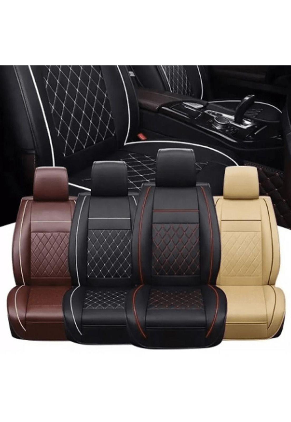 Funda Cubre Asiento Eco-cuero Auto Premium Luxury-0
