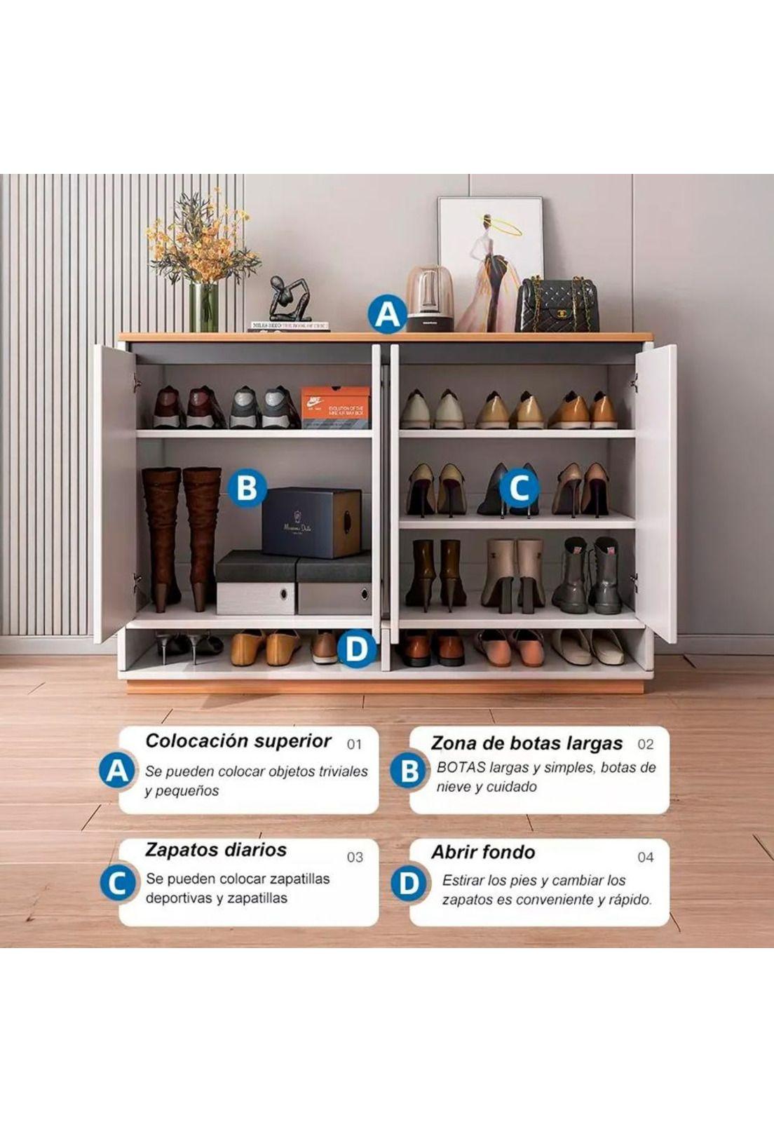 Zapatero Comoda organizador  60x32x100cm Chic Home-3