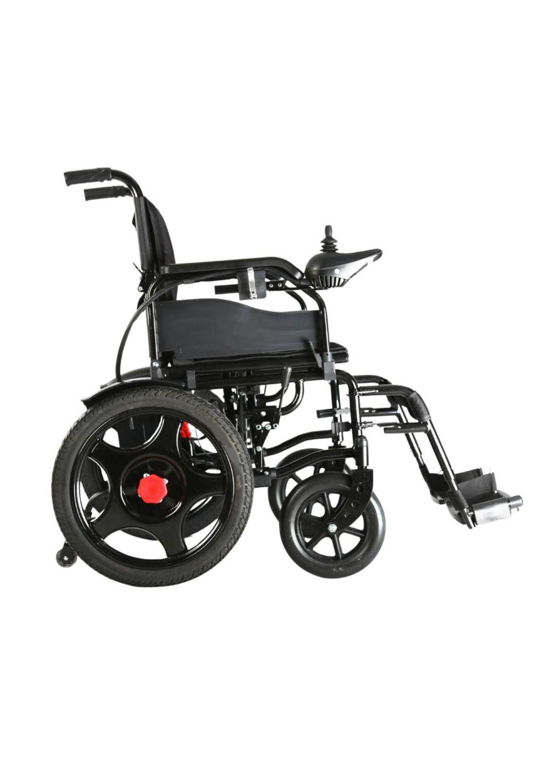 Silla De Ruedas Eléctrica Plegable Con Joystick-2