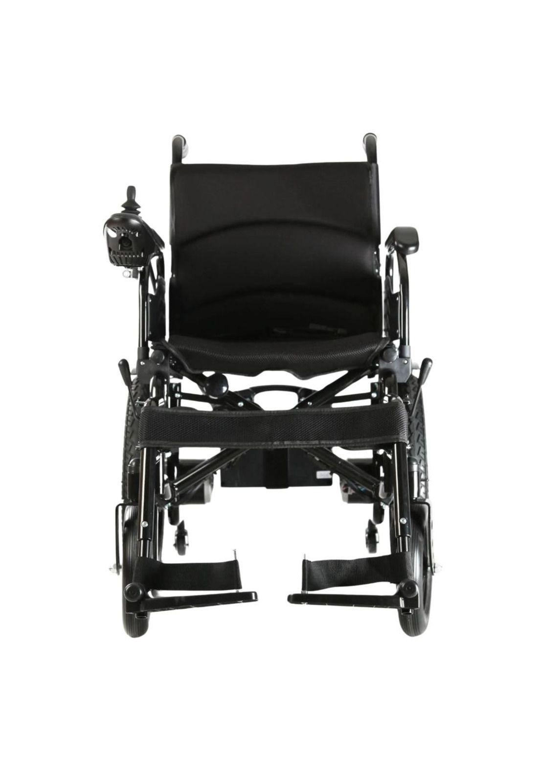 Silla De Ruedas Eléctrica Plegable Con Joystick-4