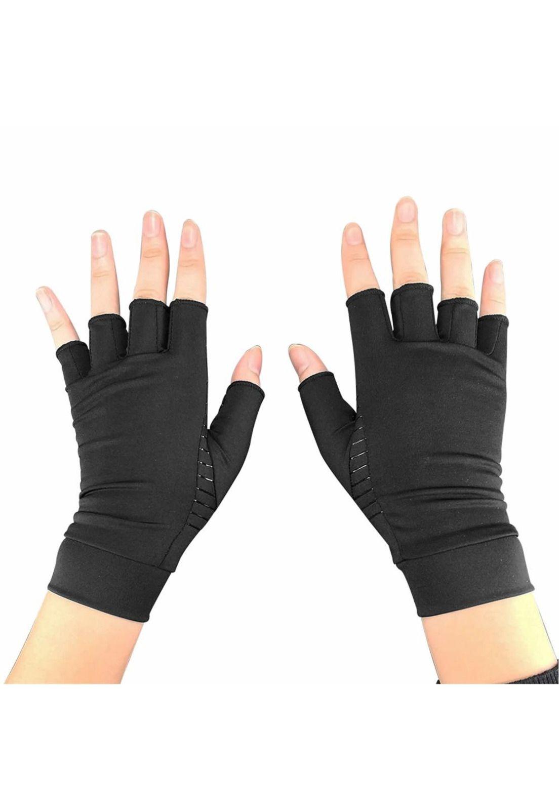 Guantes Cobre Compresión Artritis Tendinitis Túnel Carpiano-1