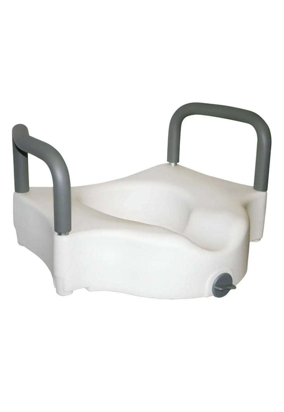 Alza Baño Wc Con Apoya Brazos Color Blanco-1