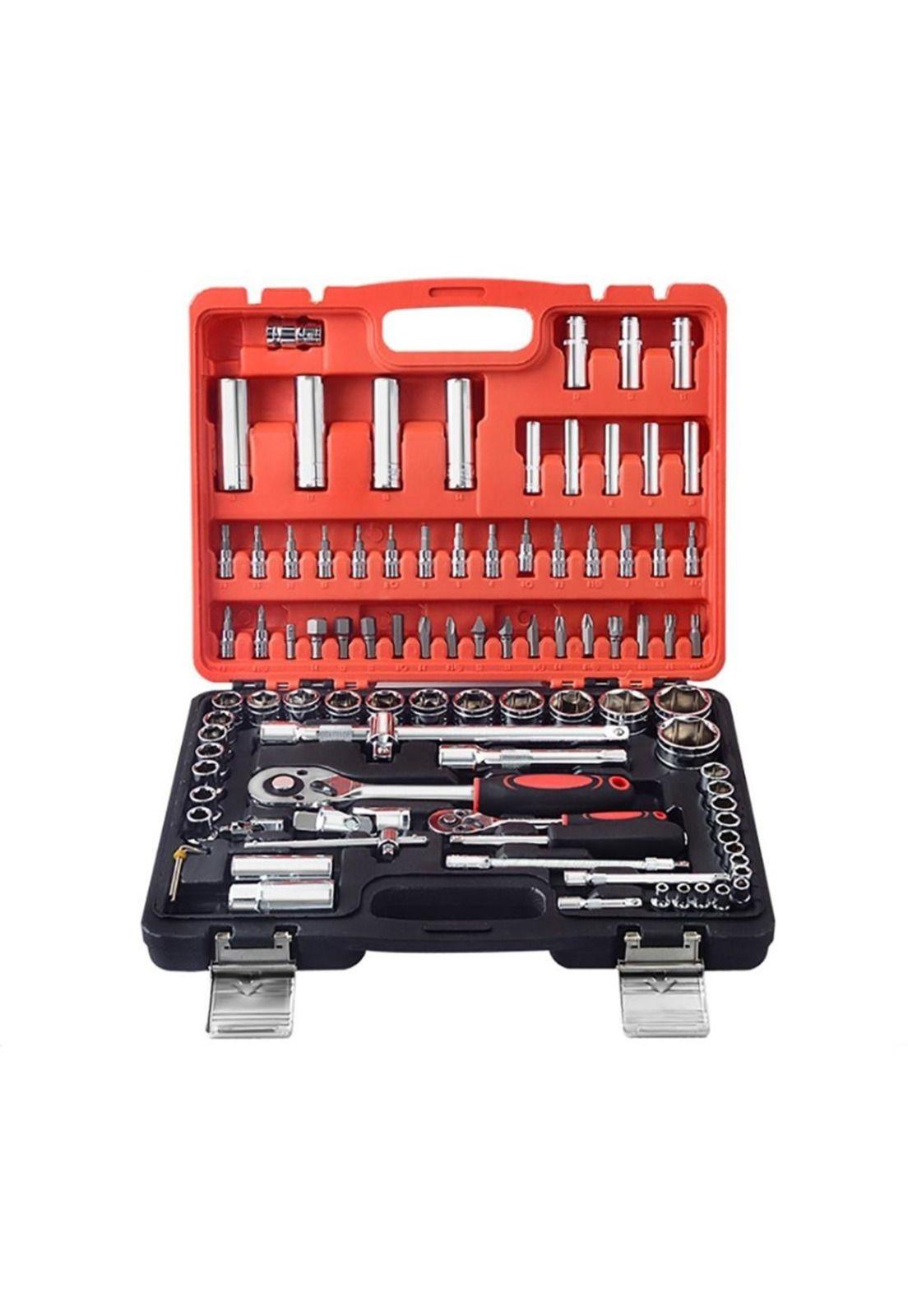 Set Caja De Dados Juego Herramientas 94 Piezas-0