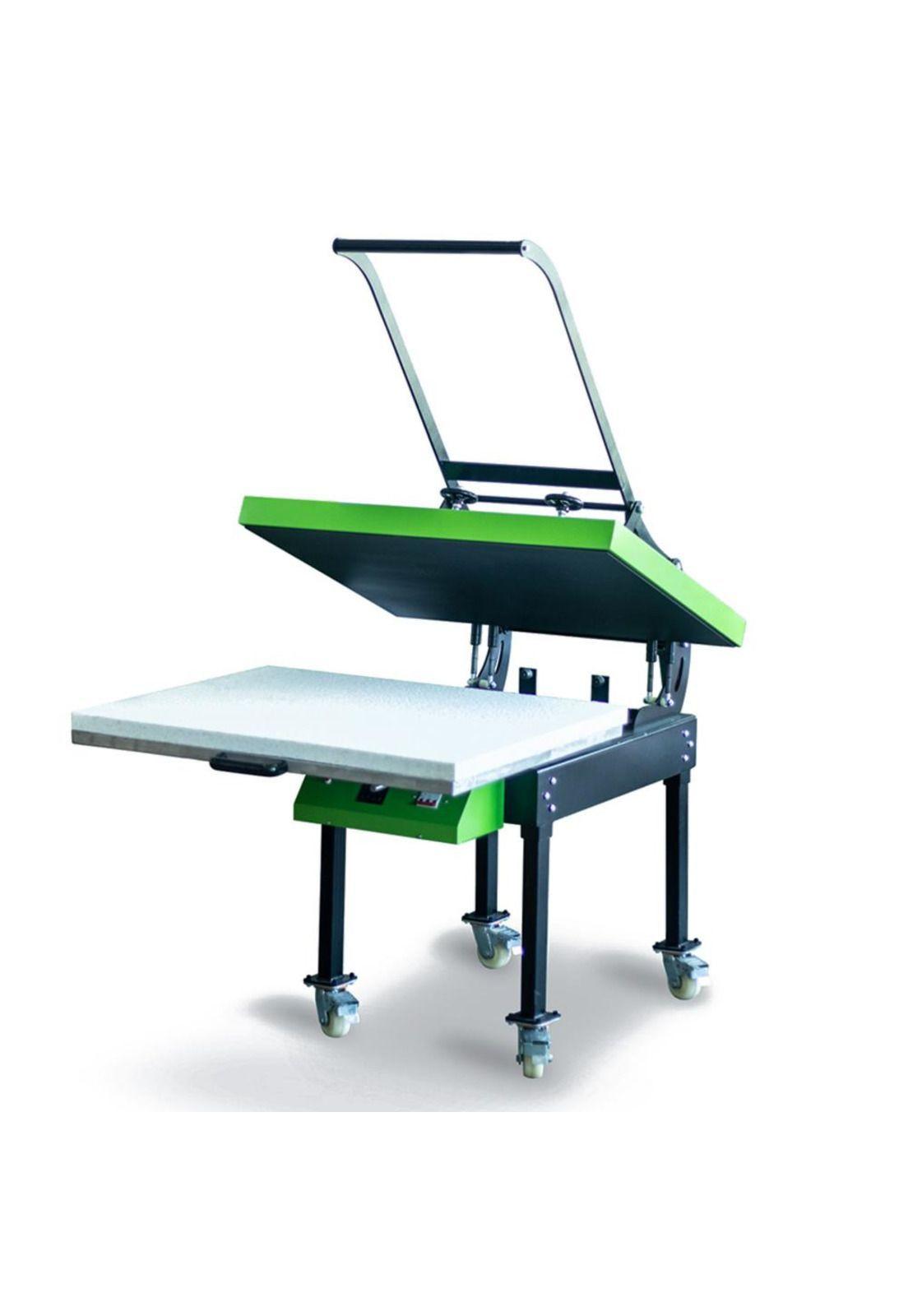 Máquina Estampadora Auplex MHP01 Monofásica Verde 80X100 cms-2