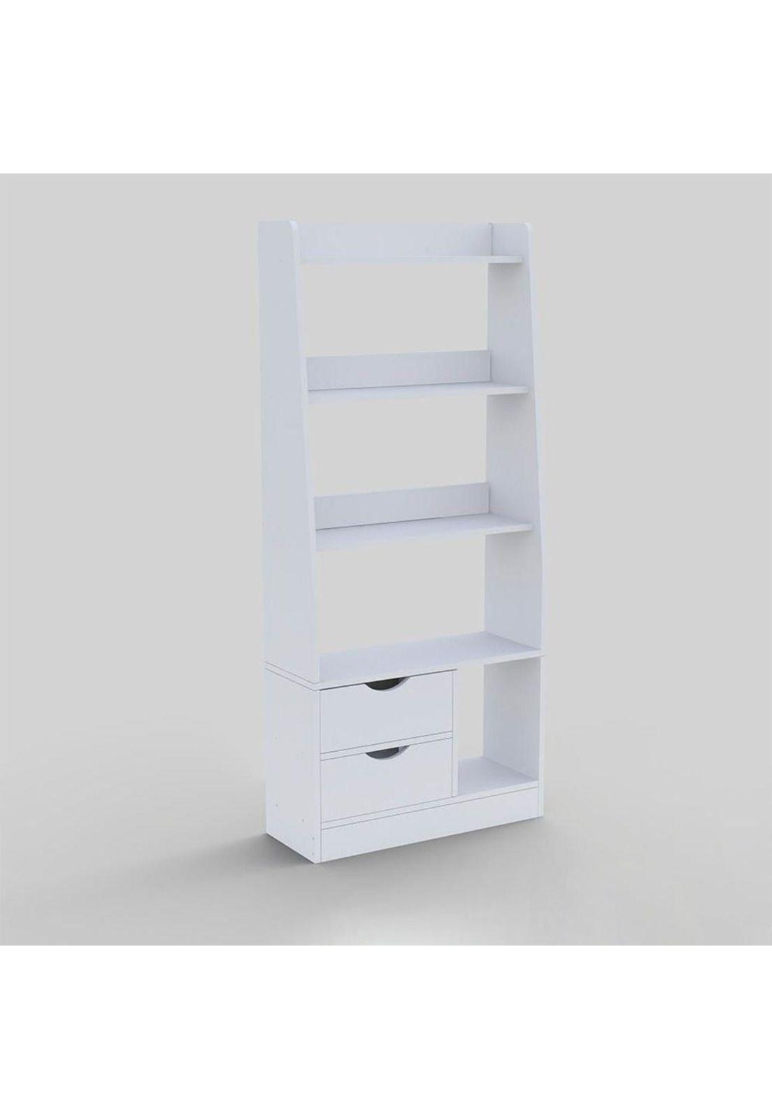 Librero con cajones 140x63x30cm Chic Home-2