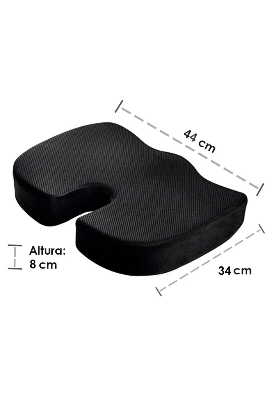 Cojin Memoria Lumbar Ortopedico Para Asiento Silla-6