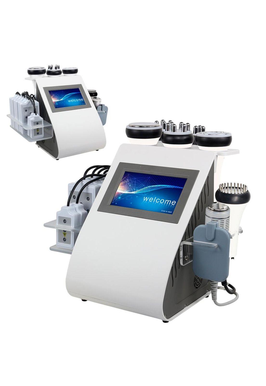 Maquina cavitación 80K   9 en 1 + lipoláser + electroestimulación + Rf + Vacuum-3