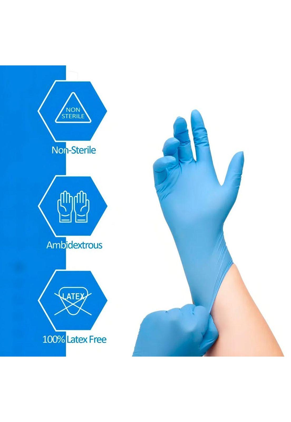 Guantes de Nitrilo tallas S, M, L, XL colores NovaCure-3