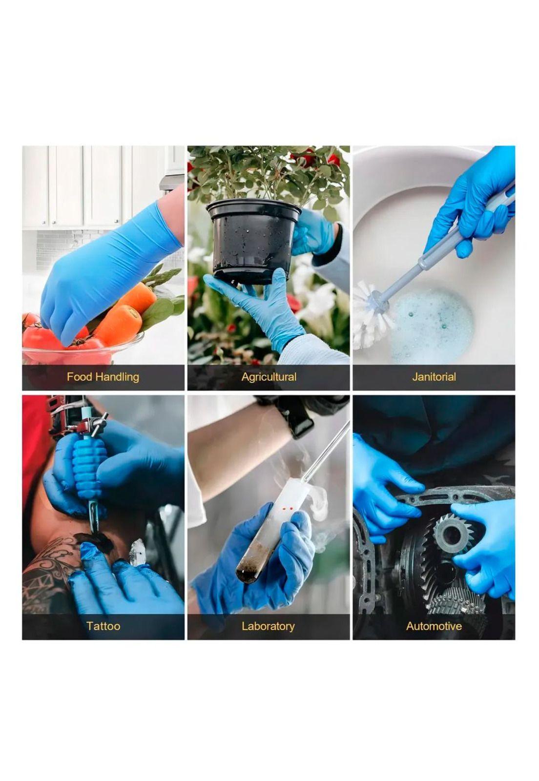 Guantes de Nitrilo tallas S, M, L, XL colores NovaCure-4