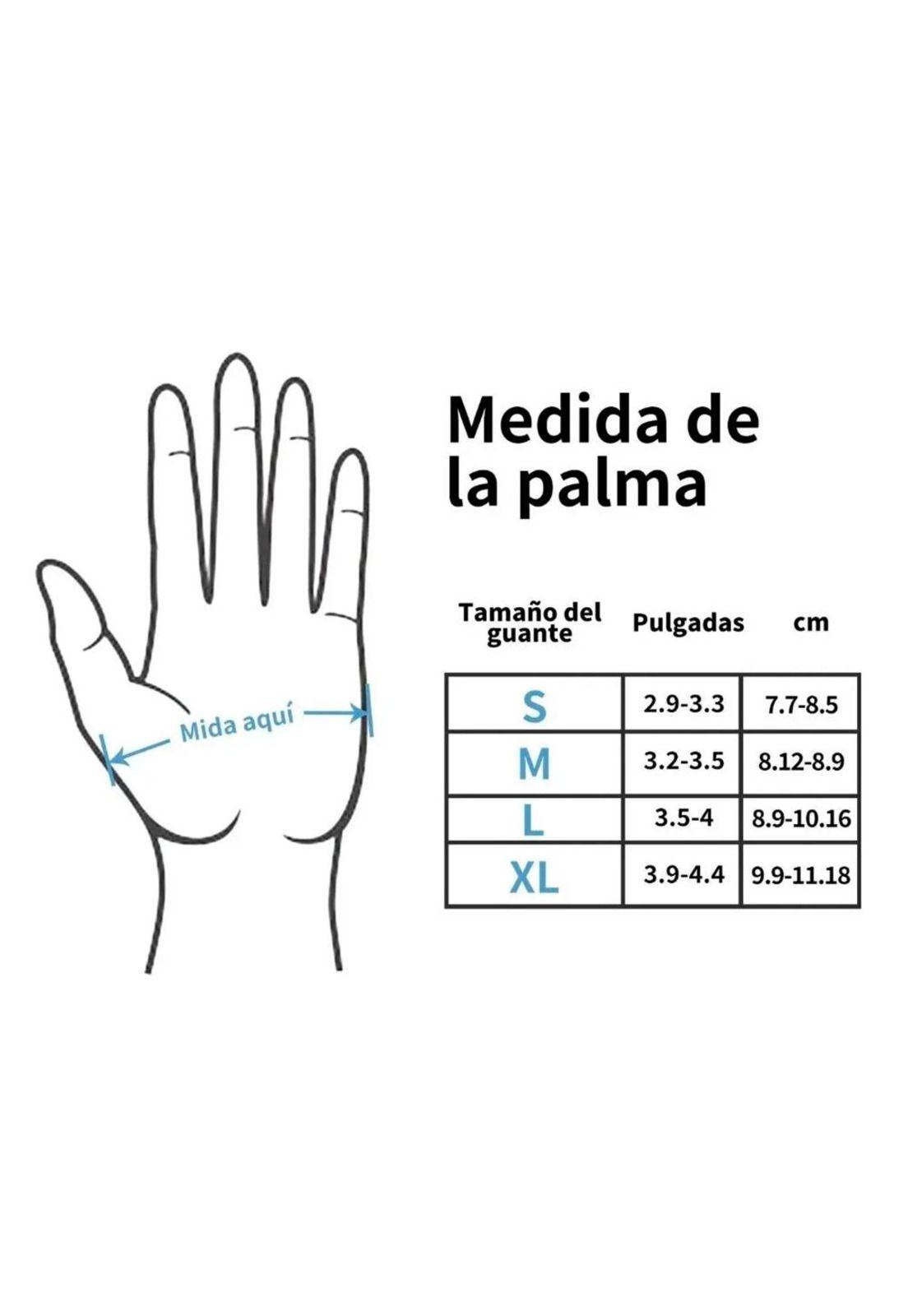 Guantes de Nitrilo tallas S, M, L, XL colores NovaCure-5