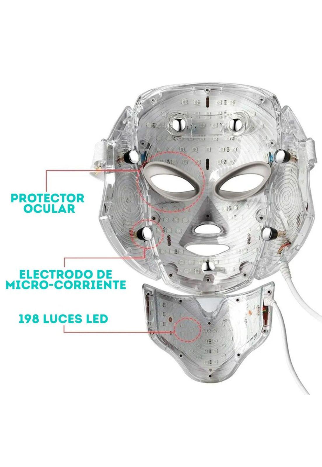 Mascara Fototerapia Facial LED 7 Colores-5