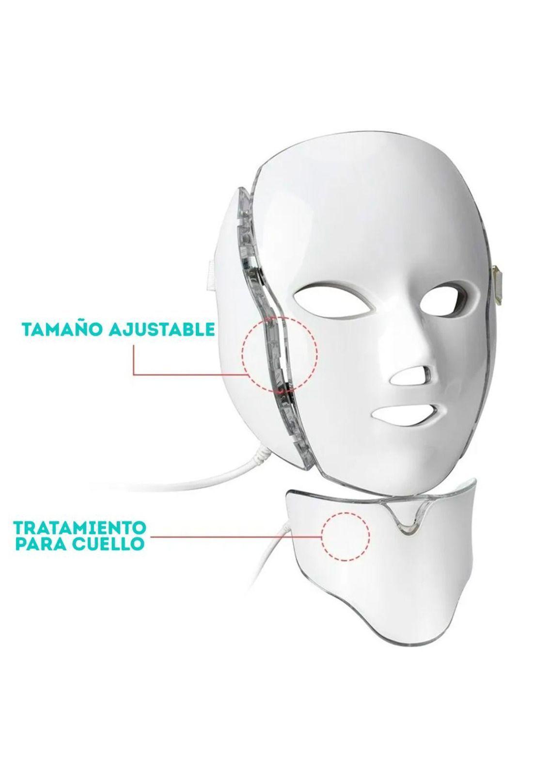 Mascara Fototerapia Facial LED 7 Colores-4