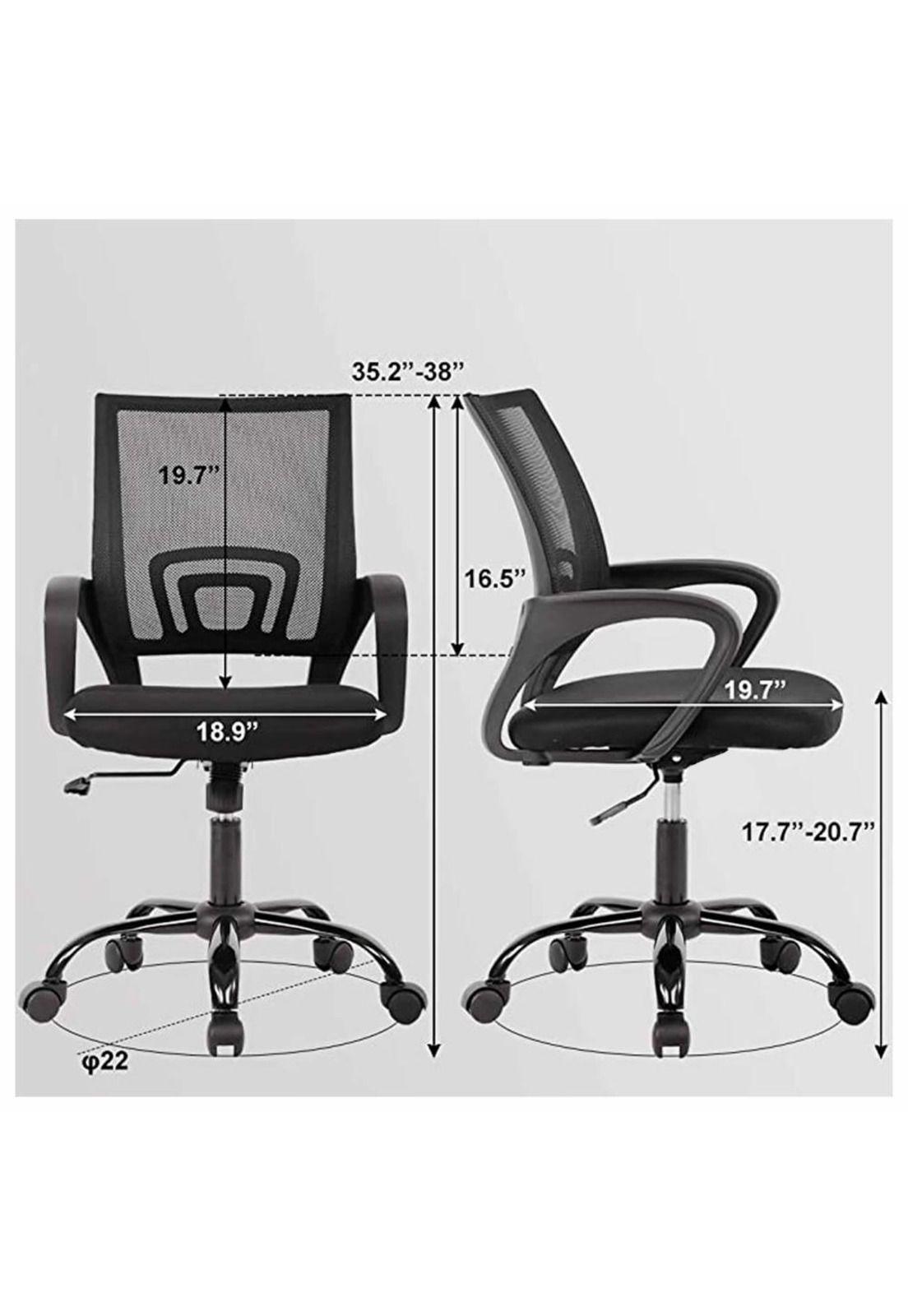 Silla De Escritorio Oficina Malla Mesh Colores-4